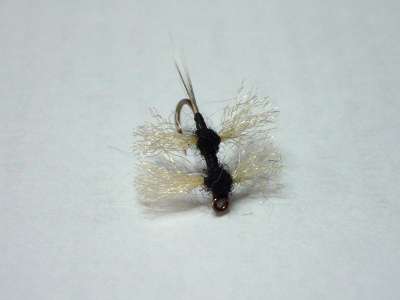 Frustrated with hooking trout on tiny Trico dries? The Double Trico Spinner is tied on a #16 hook for more hookups and more trout...buy a few here or check out the tying recipe