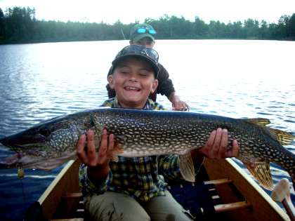 Noah's monster Boundary Waters pike