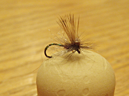 Missing Link Caddis - Fly and pic by Driftless on the Fly