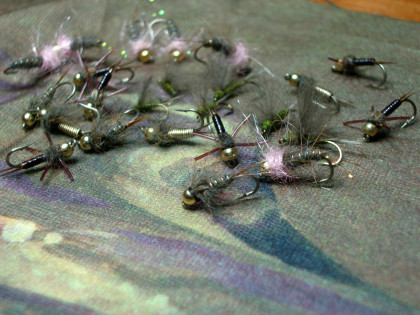 Trout flies headed to Wisco and Indiana